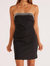 Krystal Mini Dress - Black