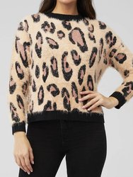 Leonardo Knit Jumper Sweater - Leopard