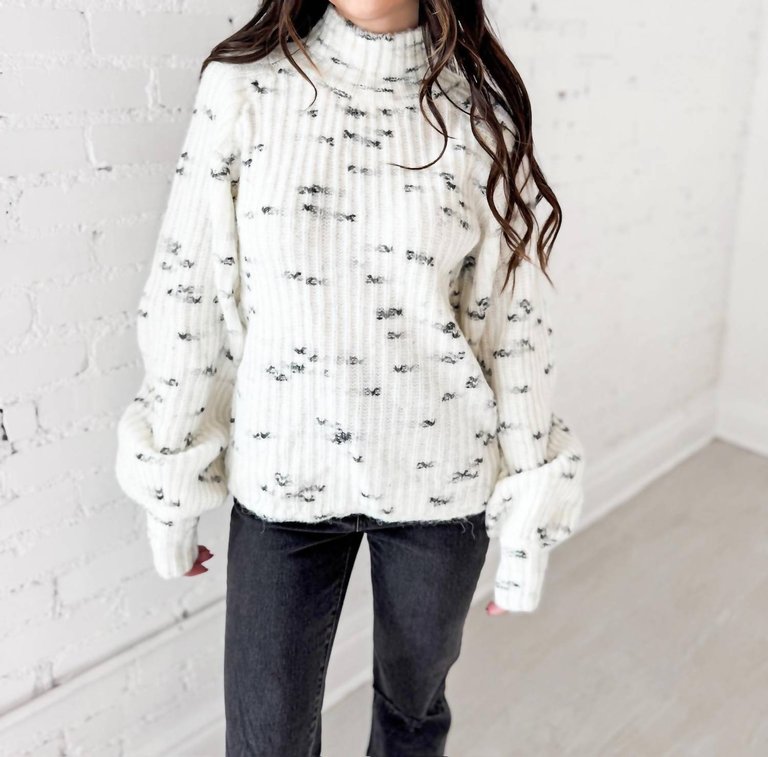 Mina Knit Jumper In White