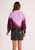 Nola Dip Dyed Sweater In Lilac