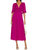 Safira Midi Dress - Berry