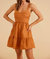 Serano Mini Dress In Ginger - Ginger