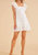 Starling Ruffle Mini Dress - White