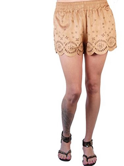 Minkpink Women Lackawanna Blues Faux Suede Shorts product