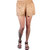 Women Lackawanna Blues Faux Suede Shorts - Brown