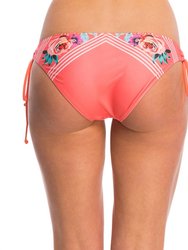 Women's Bloomin Beach Tie Bikini Bottom