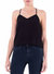 Women'S Confessions Cami Tank Top - Black