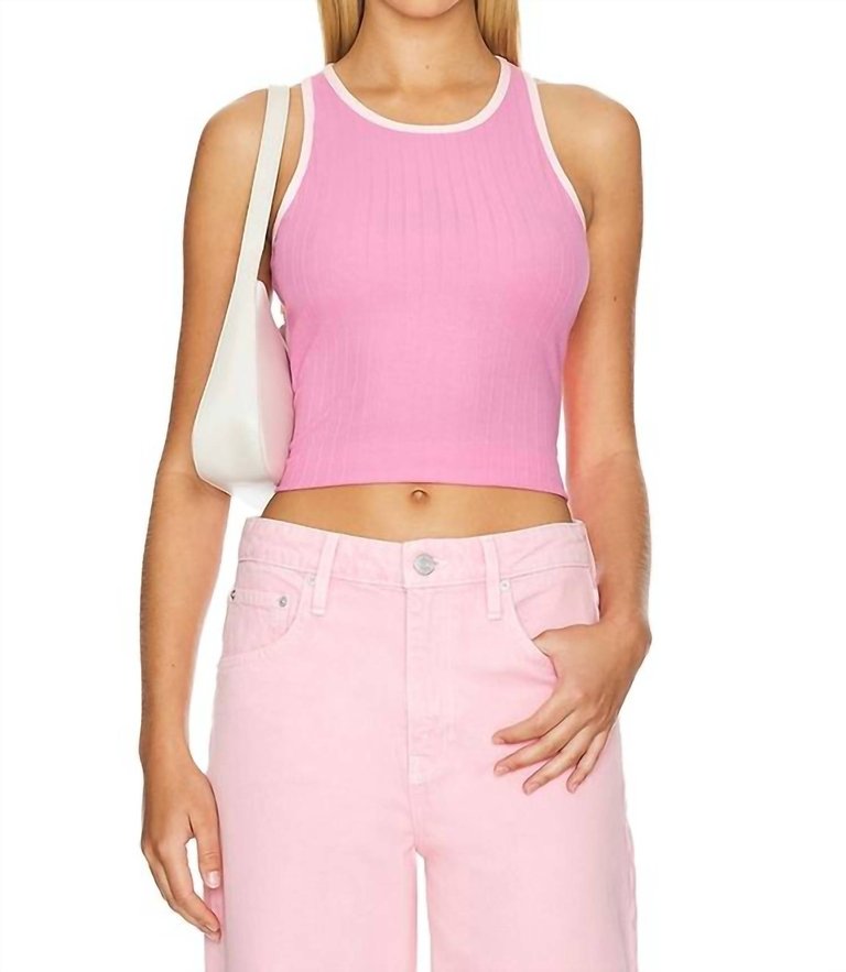 Ziva Tank In Pink - Pink