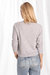 100% Cashmere Ls Shrunken V Neck