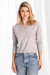 100% Cashmere Ls Shrunken V Neck