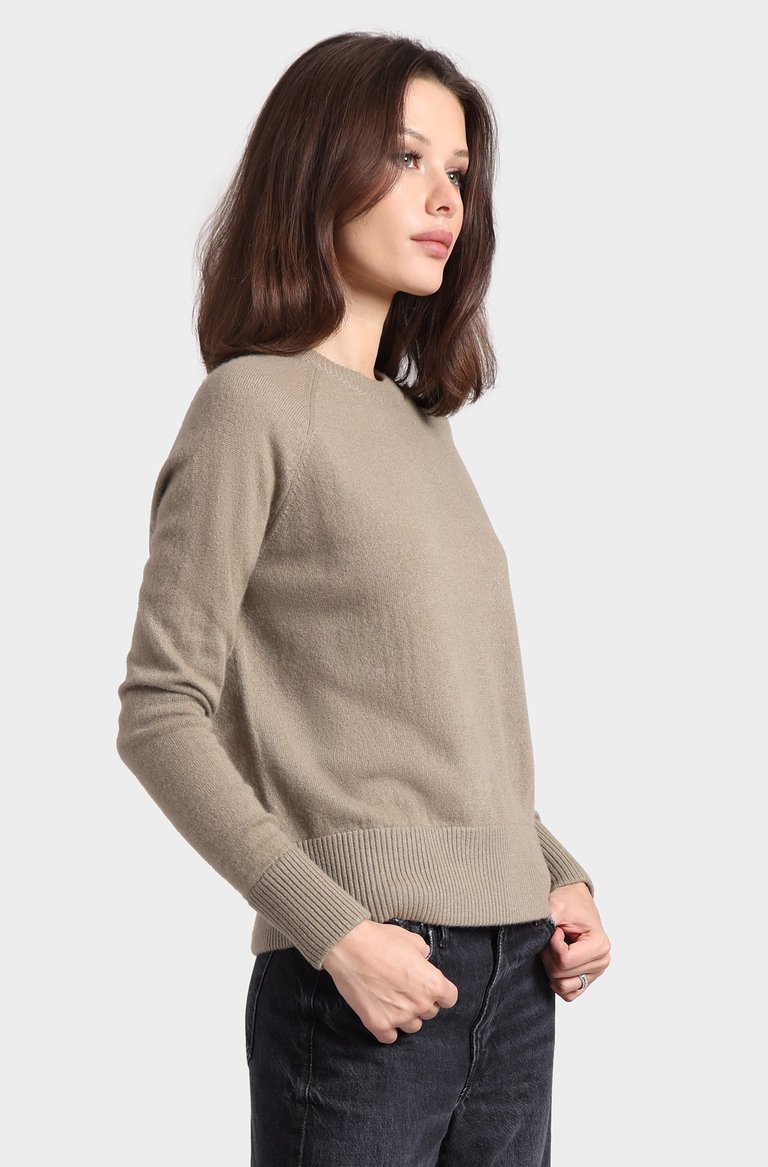 Cah Raglan Pullover With Fashioning