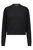 Cashmere 9gg Long Sleeve Shrunken Crew Sweatshirt - Black