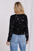 Cashmere Foil Star Cardigan