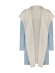 Cashmere Hooded Reversible Coat