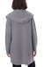 Cashmere Hooded Reversible Coat