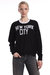 Cashmere New York City Crew - Black/White