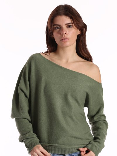 Minnie Rose Cashmere Off The Shoulder Top product