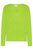 Cashmere Oversized Long Sleeve Crew  FINAL SALE - Limeade
