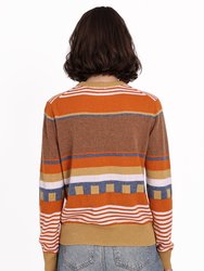 Cashmere Peace At The Saloon Crewneck Sweater
