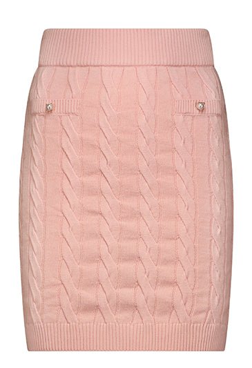 Minnie Rose Cotton Cable Mini Skirt product