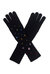 Cotton Cashmere Beaded Gloves
