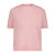 Cotton Cashmere Boxy Frayed Tee - Pink Pearl