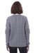 Cotton Cashmere Cable Crew With Ottoman Stripe Sleeve Sweater