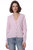 Cotton Cashmere Frayed Cardigan