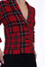 Cotton Cashmere Mixed Plaid Blazer  FINAL SALE