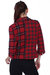 Cotton Cashmere Mixed Plaid Blazer  FINAL SALE