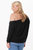 Cotton Cashmere Off The Shoulder Sweaters