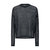 Cotton Cashmere Open Stitch Pullover - Black