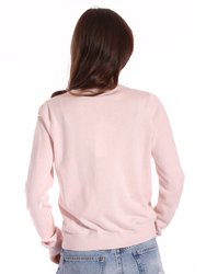 Supima Cotton Cashmere Long Sleeve Crewneck Sweater