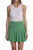 Viscose Pleated Skirt - Golf Green