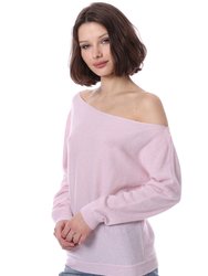 100% Cashmere Off The Shoulder Top