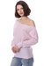 100% Cashmere Off The Shoulder Top