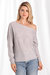 100% Cashmere Off The Shoulder Top