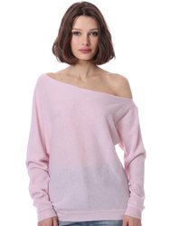 100% Cashmere Off The Shoulder Top