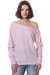 100% Cashmere Off The Shoulder Top