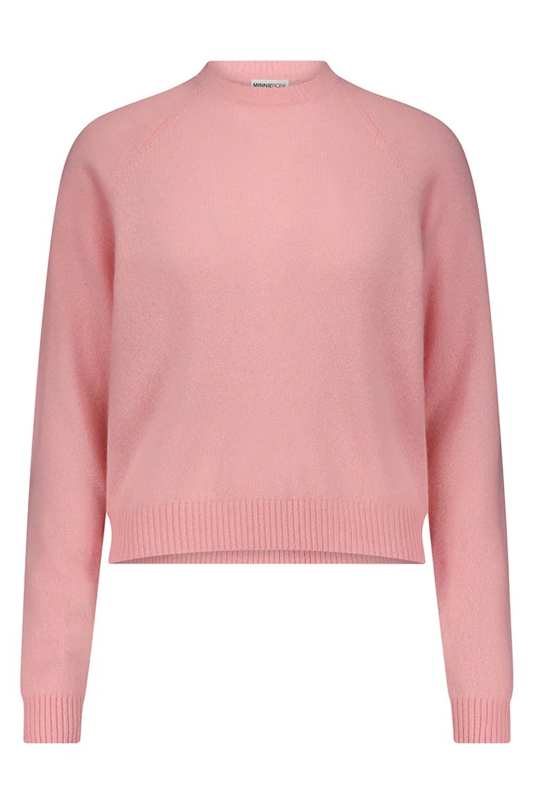 The Cashmere Shrunken Sweatshirt