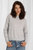 Cashmere Long Sleeve Shrunken Crewneck Sweater