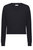 Cashmere Raglan V-neck Sweater - Black