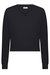 Cashmere Raglan V-neck Sweater - Black