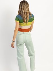 Hailey Wide Leg Denim Pant