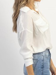 La Bella Vita Pocket Blouse