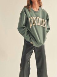 London Sweatshirt - Green