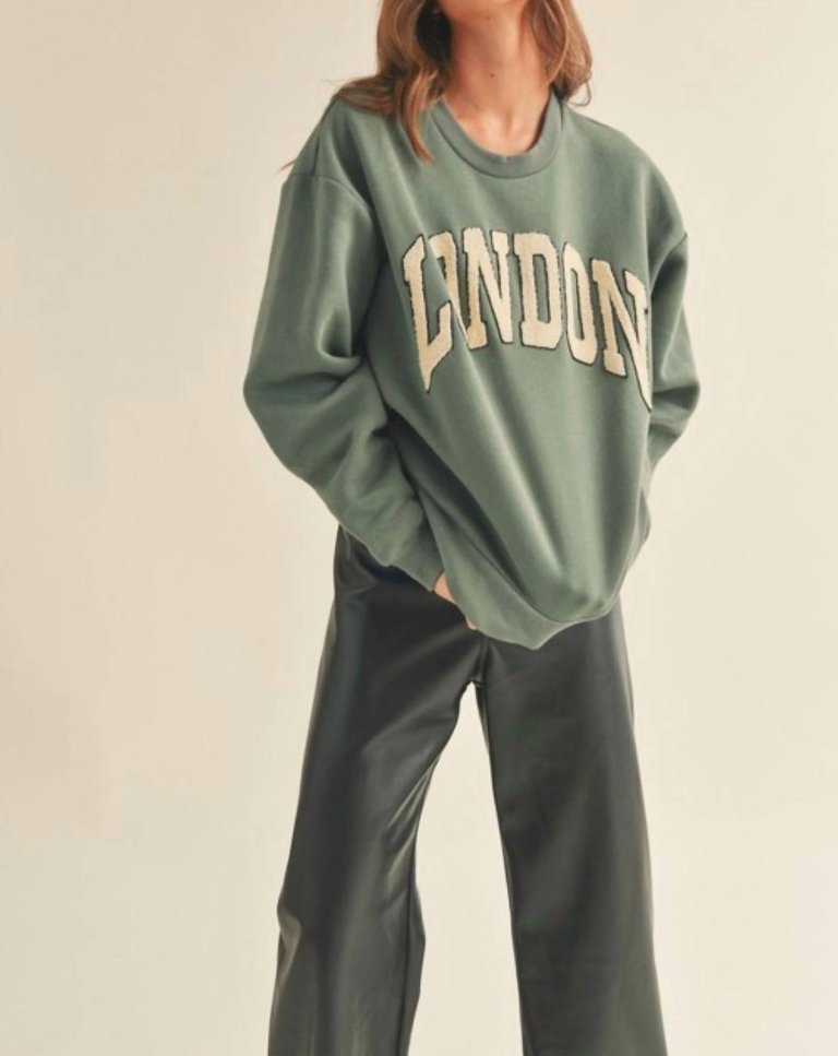 London Sweatshirt - Green