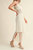 Net Midi Dress In Ivory