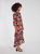 Alanis Floral Chiffon Asymmetrical Midi Dress