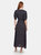 Andrea Puff Sleeve Wrap Dress